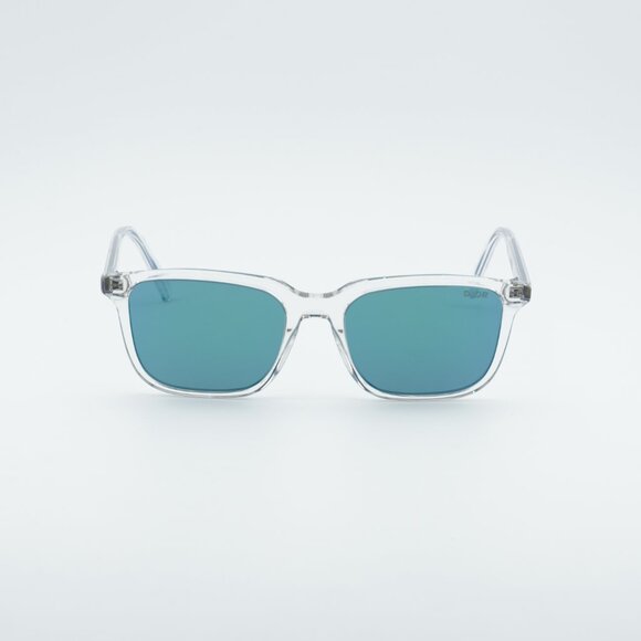 Dior INDIOR S1I 85B7 Sunglasses Transparent Square Frame, Blue Lenses main image 6